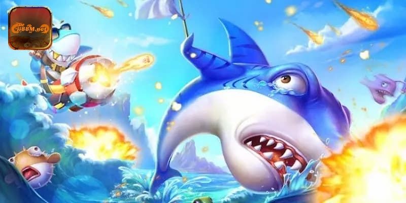 Trải nghiệm bắn cá nhân ngư với đồ họa và âm thanh sống động tại 88M